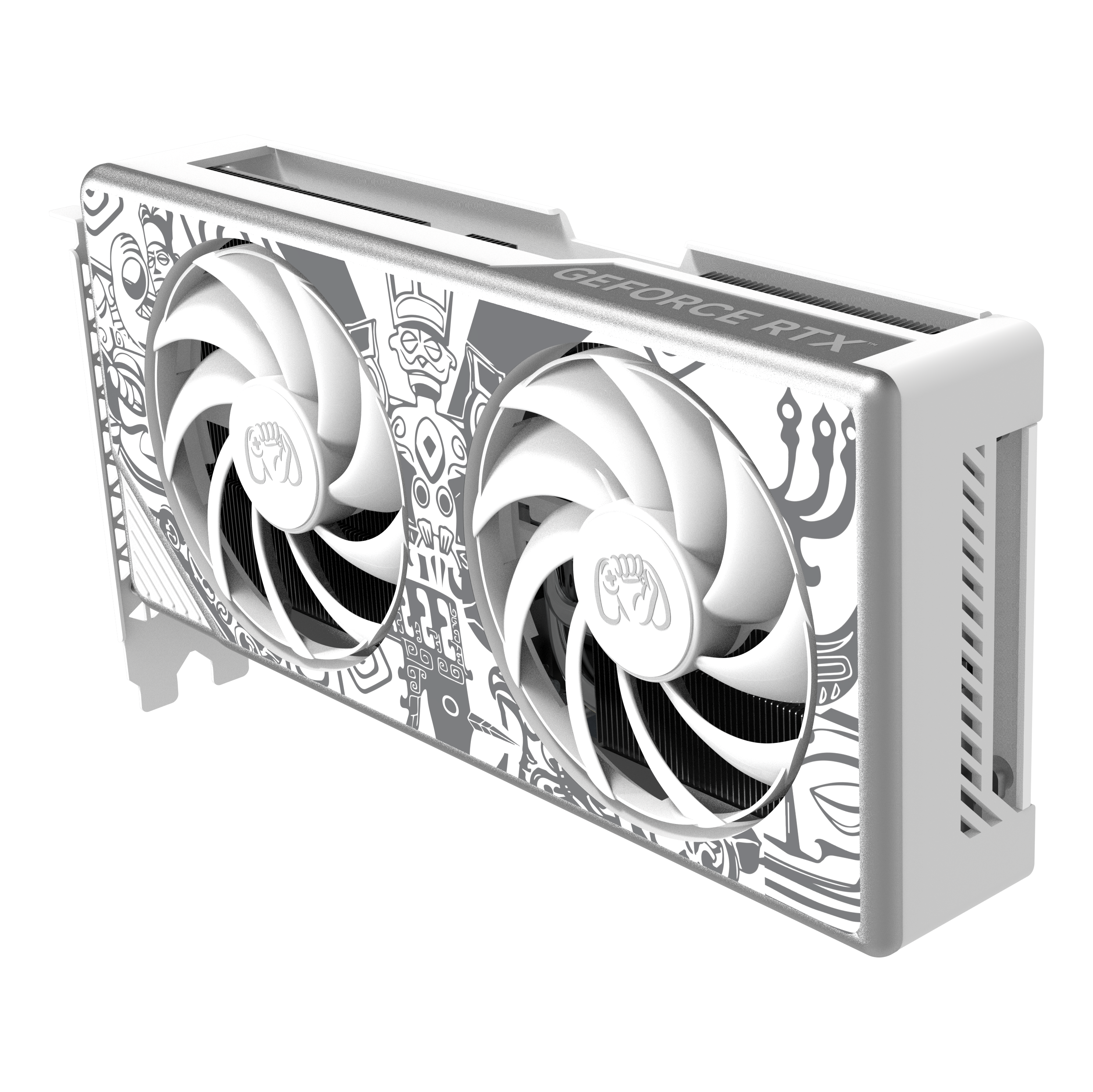 GamCrew GeForce RTX 5070 2X GDDR7 12GB White