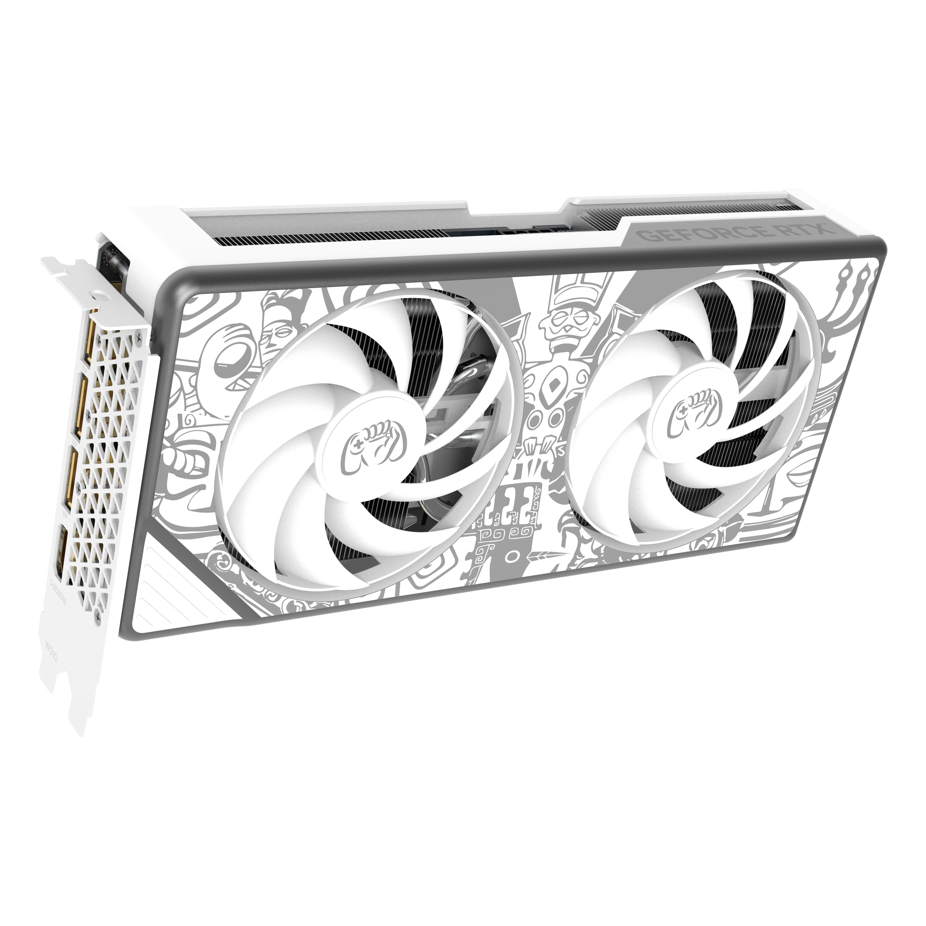 GamCrew GeForce RTX 5060 Ti 2X GDDR7 8GB White