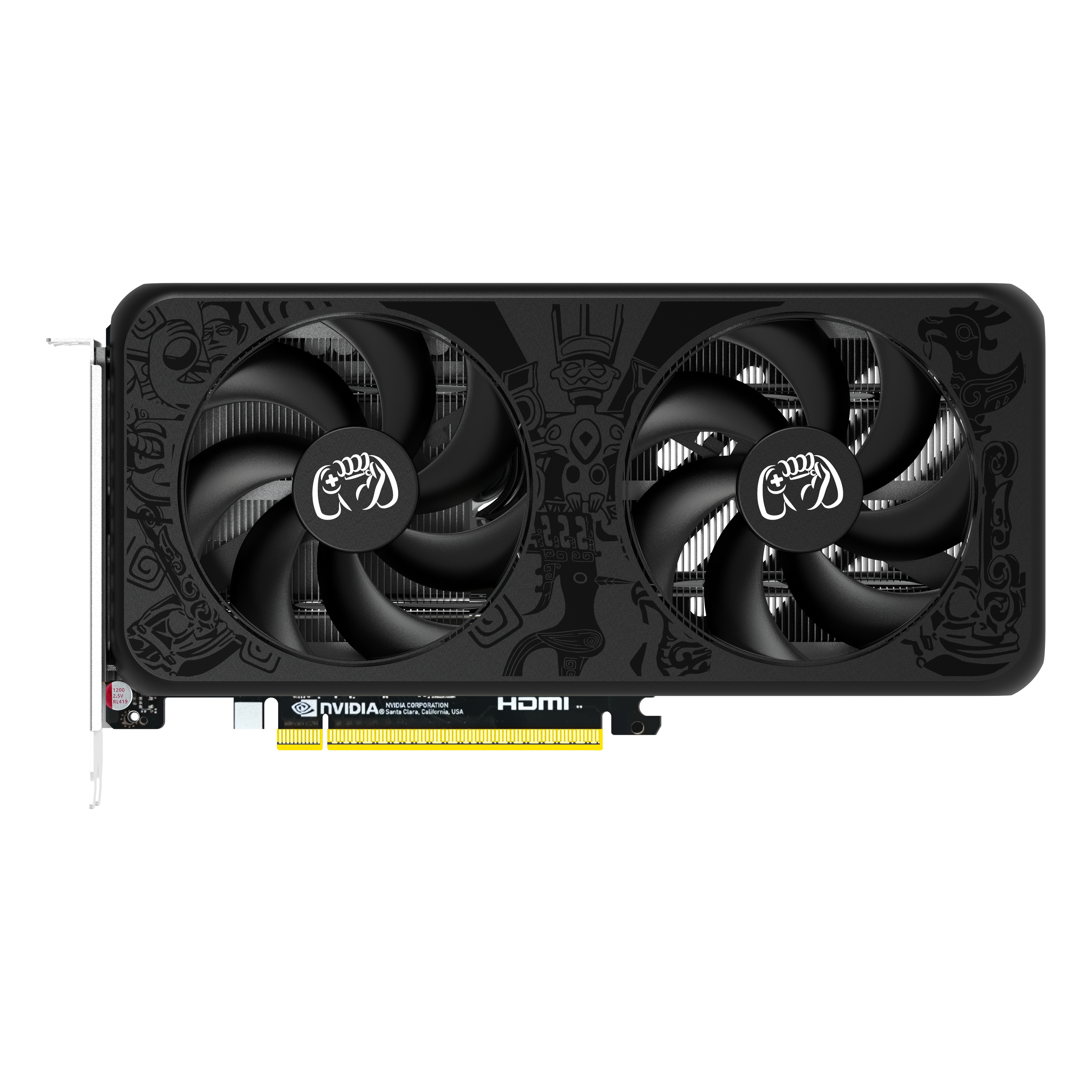 GamCrew GeForce RTX 5060 2X GDDR7 8GB Black