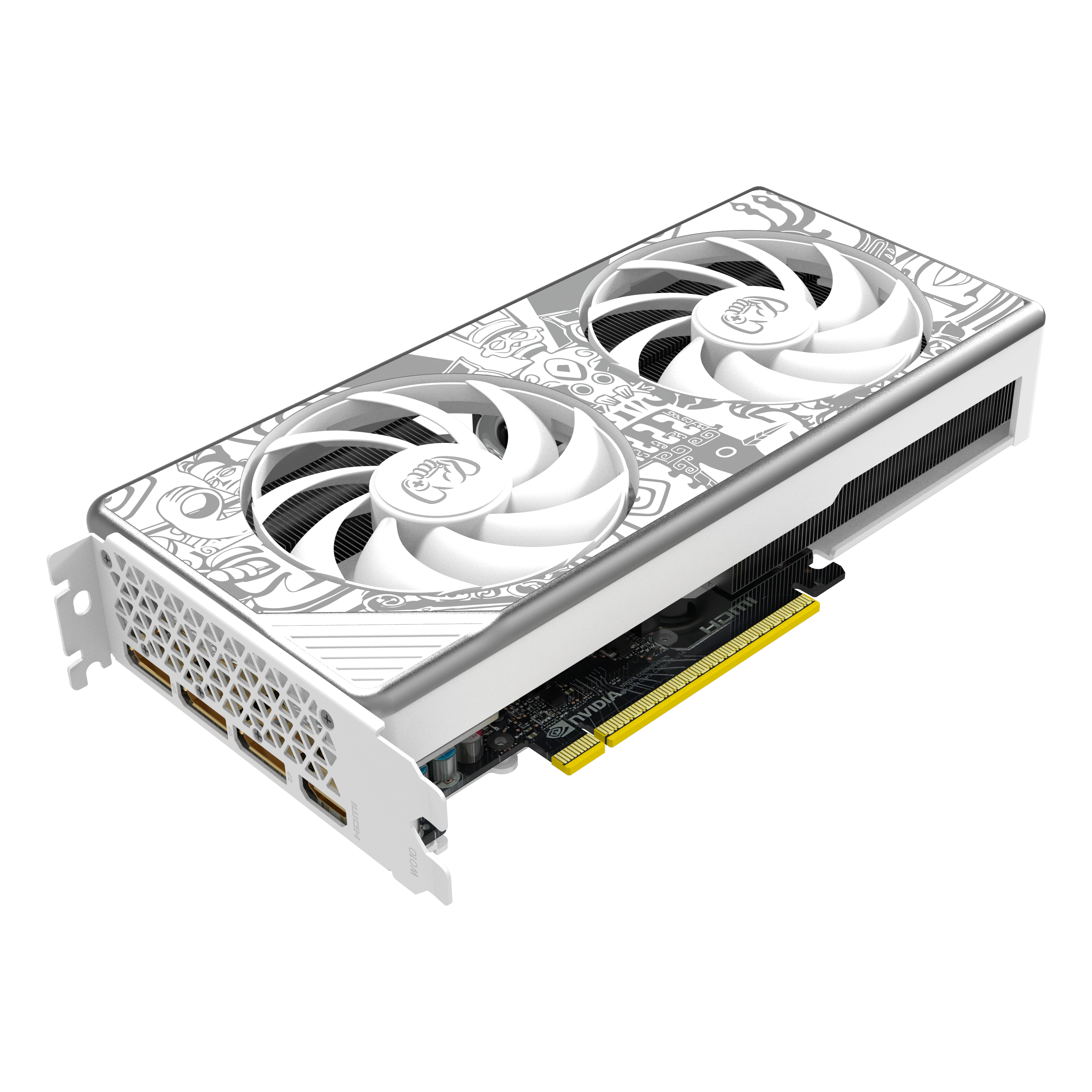 GamCrew GeForce RTX 5060 Ti 2X GDDR7 8GB White