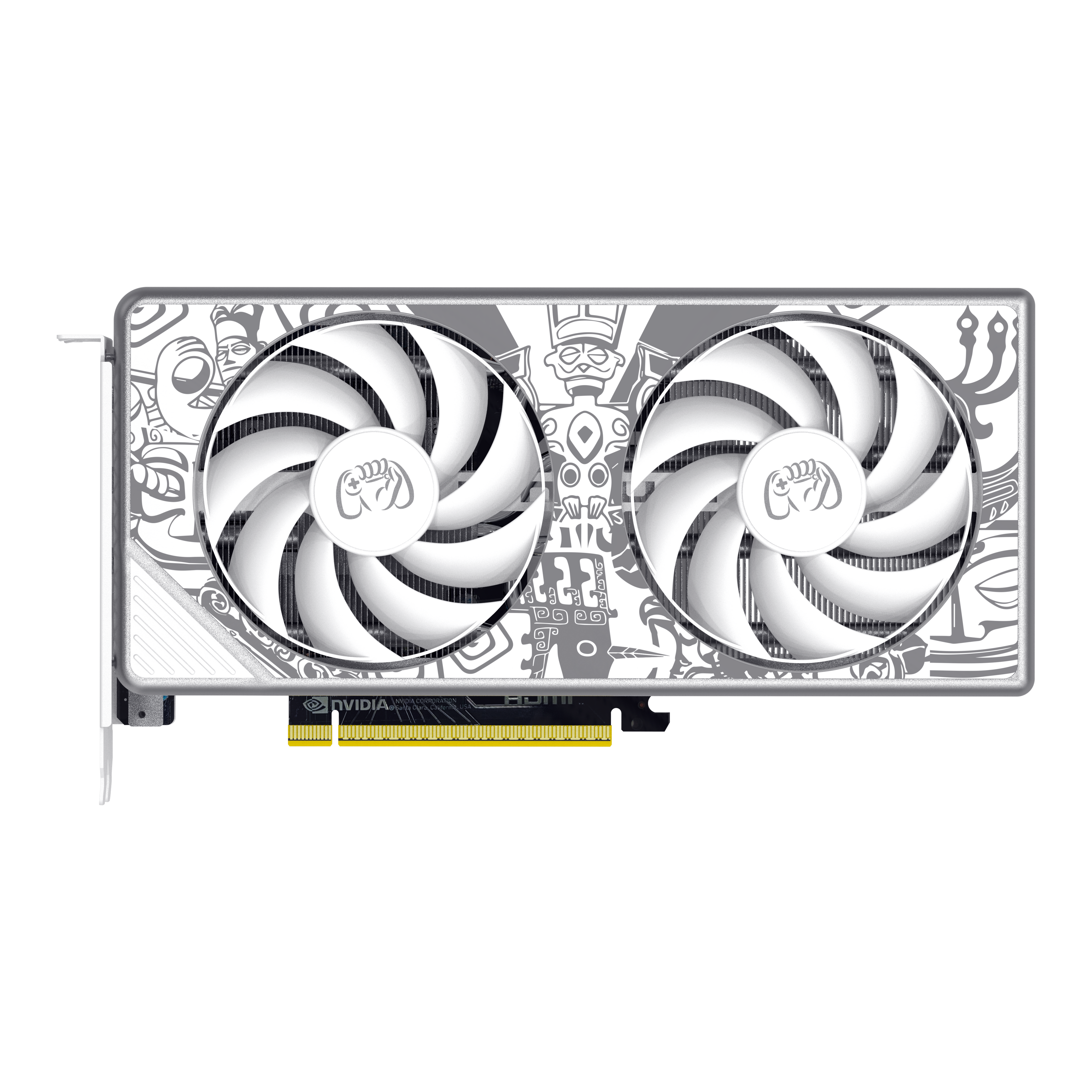 GamCrew GeForce RTX 5060 Ti 2X GDDR7 8GB White