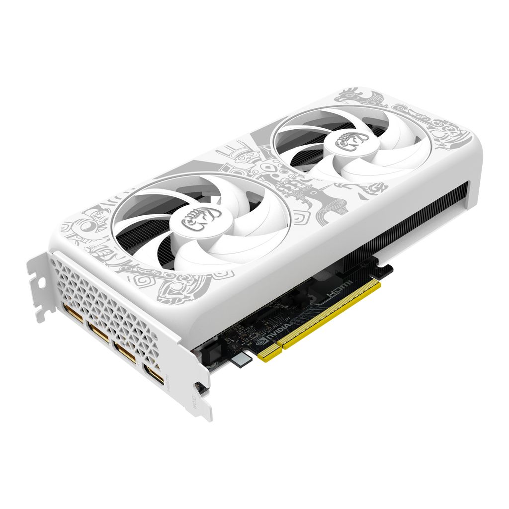 GamCrew GeForce RTX 5060 2X GDDR7 8GB White