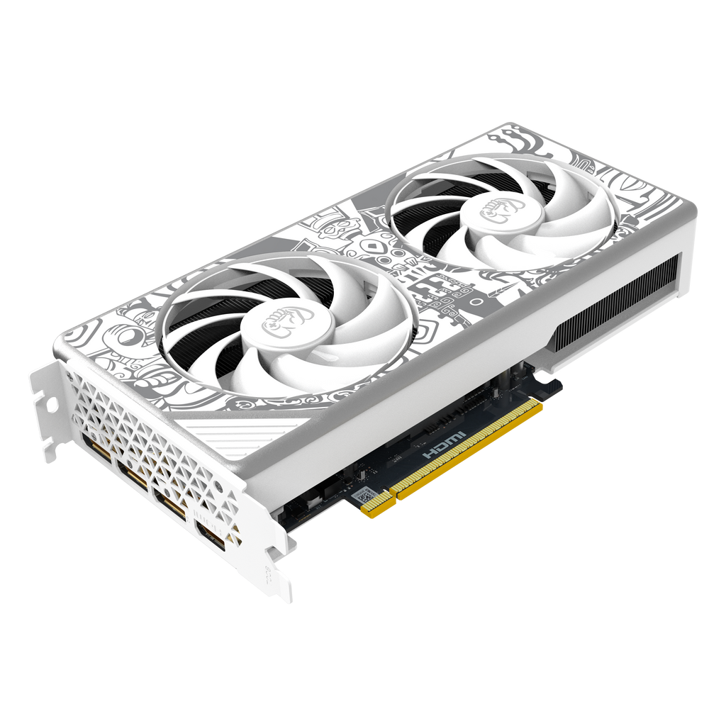 GamCrew GeForce RTX 5070 2X GDDR7 12GB White