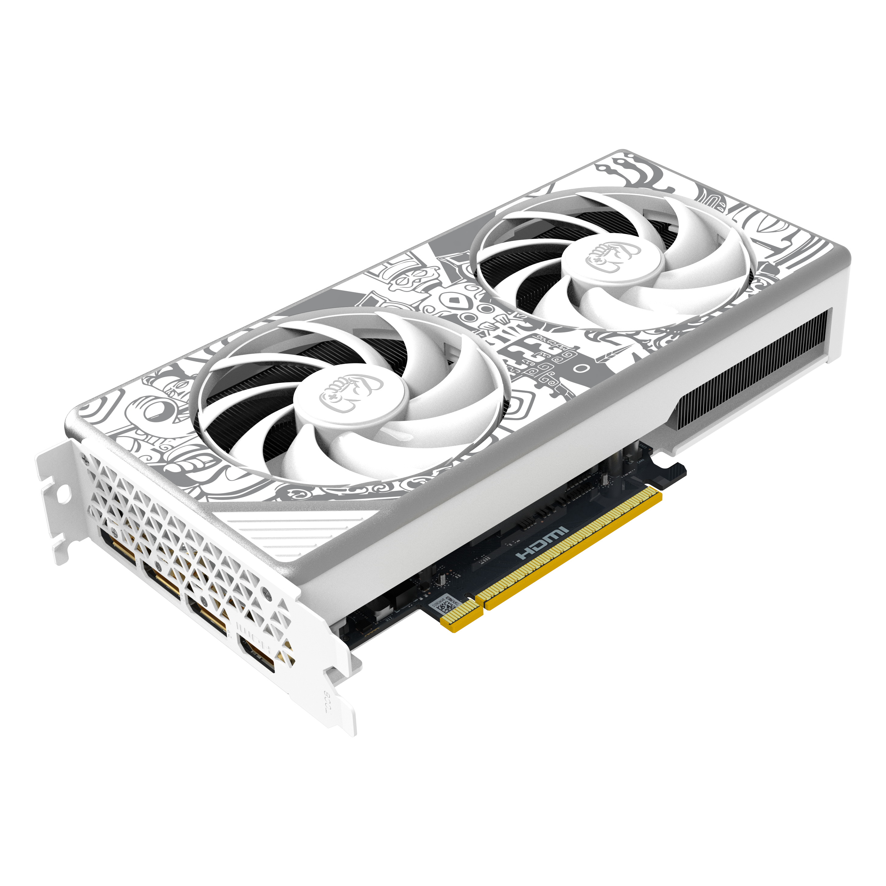 GamCrew GeForce RTX 5070 2X GDDR7 12GB White