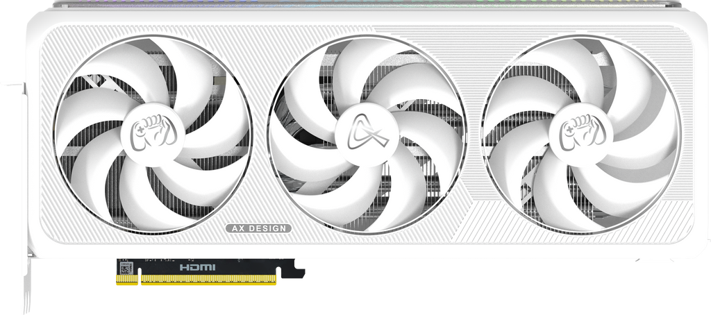 GamCrew GeForce RTX 5080 GDDR7 16GB White
